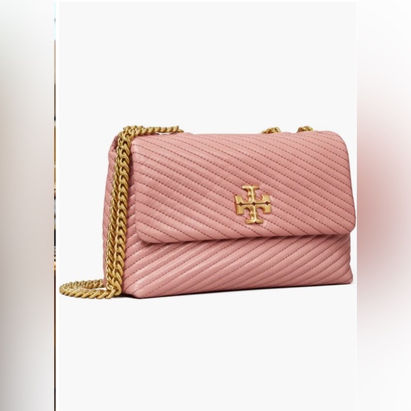 ❌SOLD❤️Tory Burch NWT Small Kira Moto Quilted Convertible Shoulder Bag - Picture 3 of 6